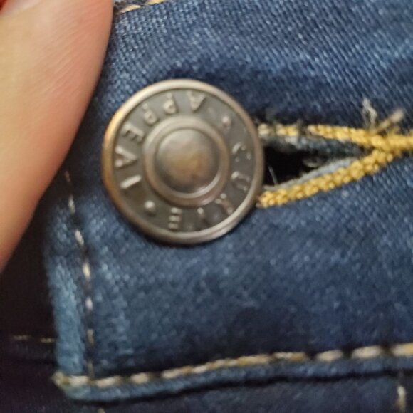 Curve Appeal Jeans Womens Size 10 Blue Curvy Fit Stretch Denim - Picture 2 of 12